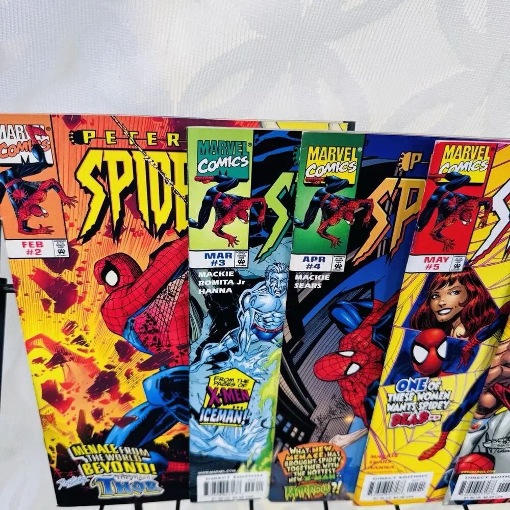 Peter Parker Spider-Man 2-20 Lot Venom Carnage key 1st Templars Daywalker Hunger